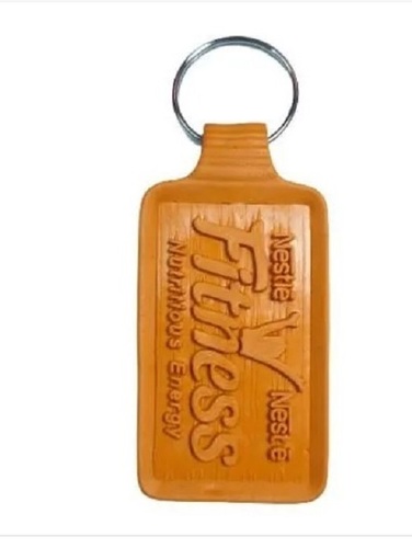 Rectangular Rubber Keychian