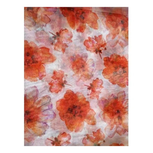 Printed Polyester Fabric - 100% Polyester, 44-45 Inch Width | Hand Washable, Designed for Garment Industry