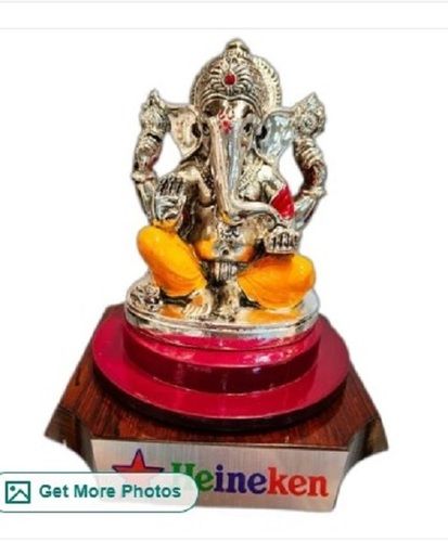 Metallic Ganesha Statue