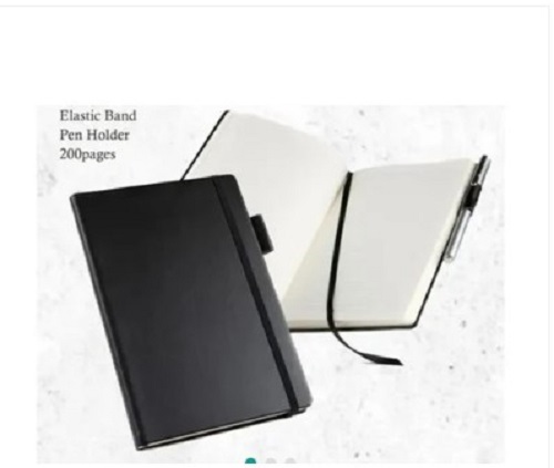 Notebook Diary - Clear White Pages, Easy to Carry, Perfect for Gifting at Pocket-Friendly Rates