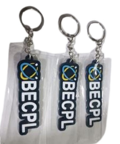 Pvc Cartoons Keychain With Metal Ring