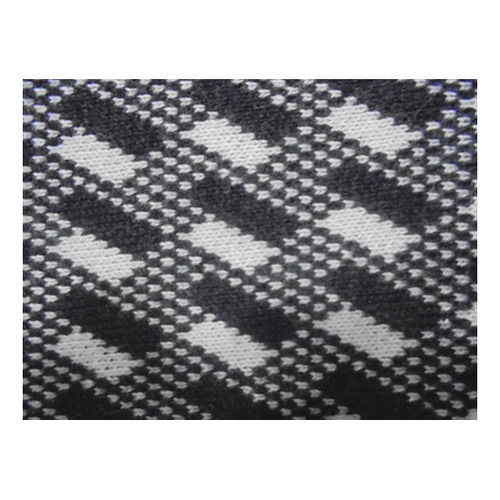 Semi Jacquard Woolen Fabric