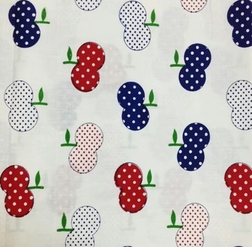 White Cotton Printed Fabric - 100% Cotton, 36 Inches Wide, Abstract Design in White | Suitable for All Seasons, Versatile Color Options