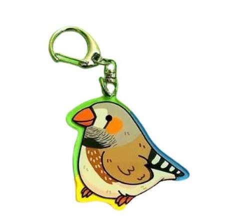 Acrylic Sparrow Keychain - Acrylic Material, Lightweight Design, Various Colors | Easy to Clean, Professional Style, Ideal for Gifting