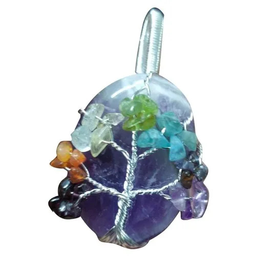 Amethyst Fancy Keychain