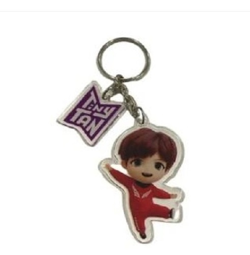 BTS Tiny Tan Keychain - Lightweight, Long Lasting Finish | Various Colors, Professional Indian Style, Tested to Meet Quality Standards