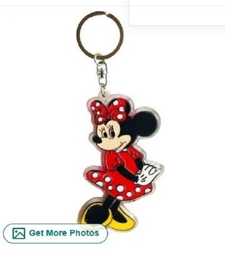 Customized Acrylic Cartoon Keychain - Acrylic Material, Lightweight Design, Various Colors Available | Easy to Clean, Ideal for Gifting, Professional Style