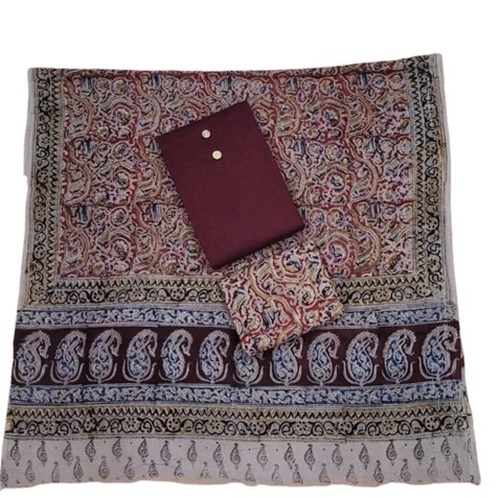 Kalamkari Cotton Dress Material
