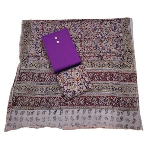 Kalamkari Cotton Print Dress Materials