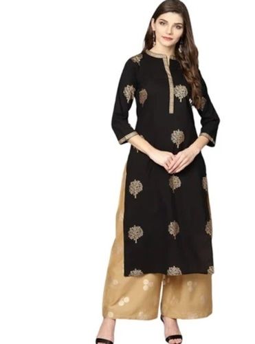 Ladies Printed Palazzo Suit