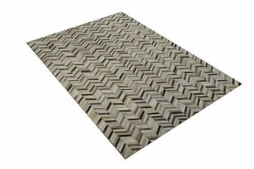 Office Rectangular Leather Carpets