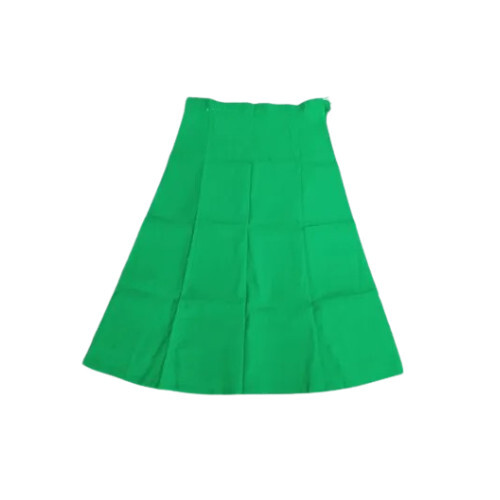 Parrot Green Ladies Cotton Petticoat