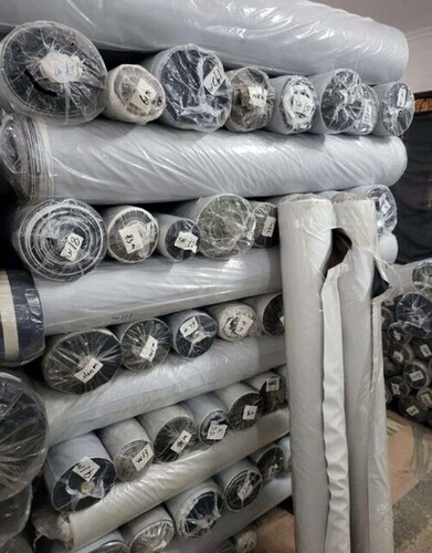 Polyester Bag Fabrics - 100% Polyester, 58 Inch Width, Black, 0.25mm Thickness, Plain Pattern | All-Season Versatile Use