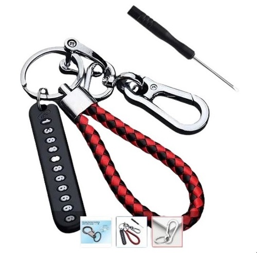 Promotional Hanging Big Loop Keychain - Light Weight, Various Colors , Indian Regional Style with Professional Appeal for Gifting