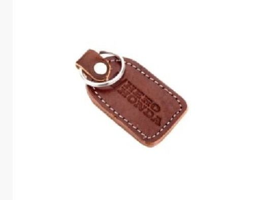 Promotional Leather Key Chain With Metal Ring