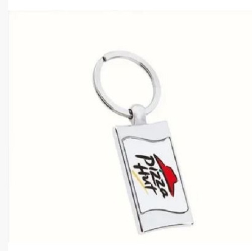 Silver Promotional Metal Key Ring - New Fancy Design, Lightweight and Easy to Clean | Available in Various Colors, Professional Indian Style