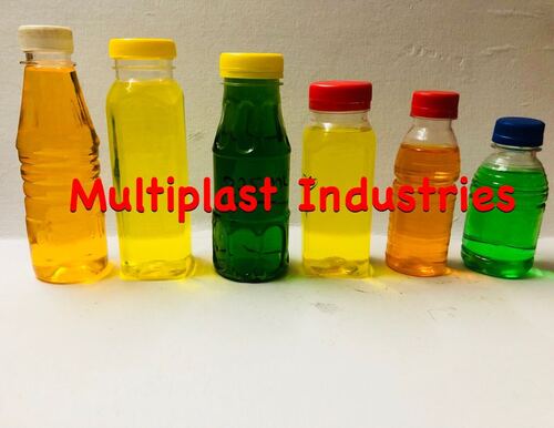 Transparent Plastic Juice Bottles