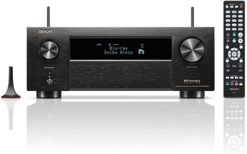 Denon Avr-X4800H 9.4-Ch Receiver 8K Uhd Home Theater Avr - Dimension (L*W*H): 14.9 X 17.1 X 6.6 Inch (In)