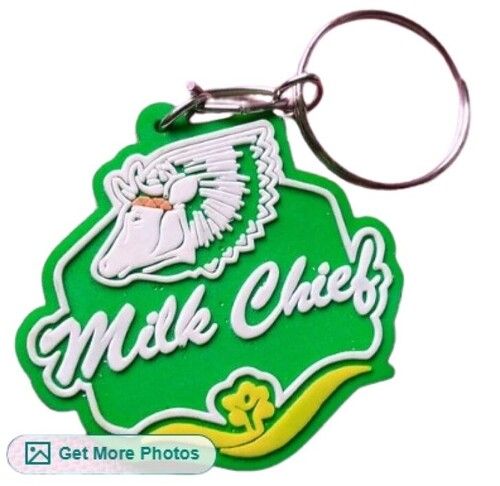 Designer Silicone Rubber Keychain