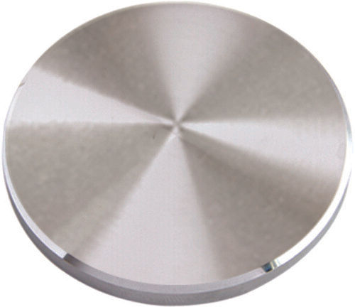 Round Flat Brass Mirror Cap - Application: Door And Glass Fitting