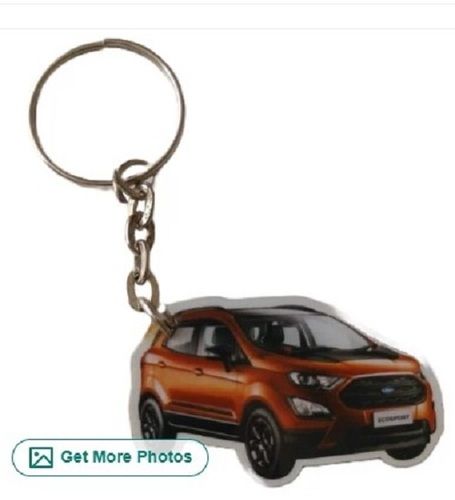 Car Shape Plastic Key Chain