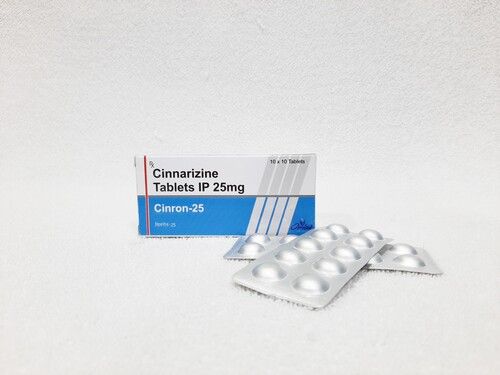 Cinnarizine 25 Mg Tablets