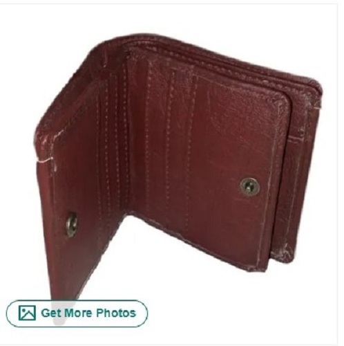 Men Leather Wallet - Standard Size, Various Colors | Long Lasting Finish, Plain Design, Ideal for Gifting, True Value of Money