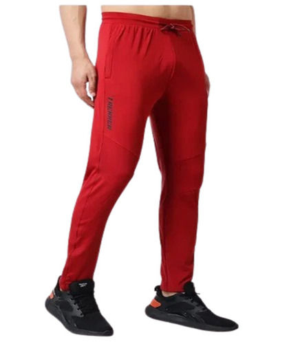 Mens Red Sports Lower