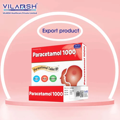 Paracetamol Tablets Bp By Vilarsh Healthcare Pvt Ltd