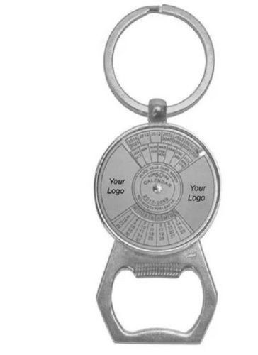 Perpetual Calendar Keychain With Bottle Opener