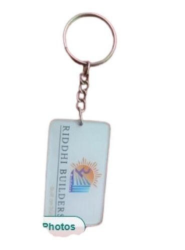 Rectangular Acrylic Keychain