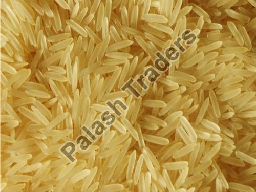 Sharbati Golden Sella Long Grain Non Basmati Rice - Fresh Quality, Natural Dried, Good for Health, 100% Purity, Golden Color
