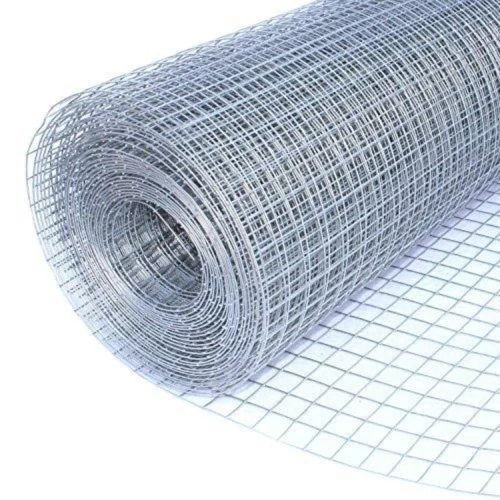 Stainless Steel Welded Wire Mesh - Durable, Rust Free, High Strength | Silver, Steel Wire Mesh