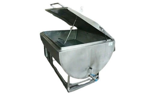 Bulk Milk Cooler - Stainless Steel SS304, 1000 Litres Capacity, 24-Hour Chilling at 18°C