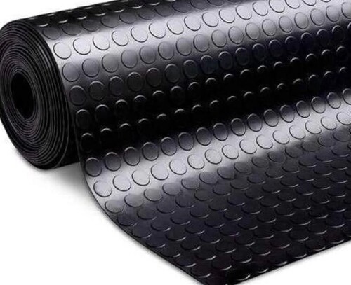 Electric Shock Proof Mats - 3mm Thick Rubber Mats, Black Color, Shock Proof Features