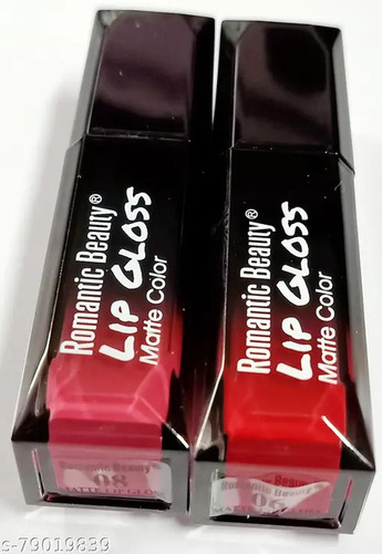 Glossy Lipstick - Stick Form, Safe for All Skin Types | Smudge Proof, Enhances Lip Appearance, Easy to Use, Room Temperature Storage