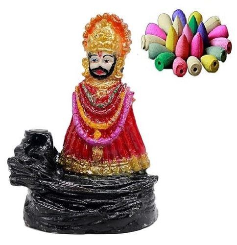 Khatu Shyam JI Murti Fountain Smoke Incense Holder