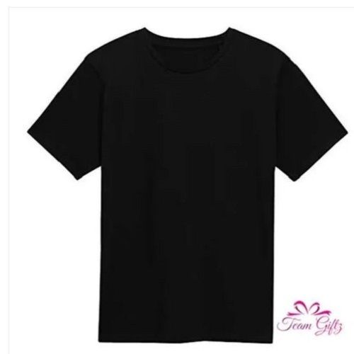 Men Plain Round Neck T Shirt