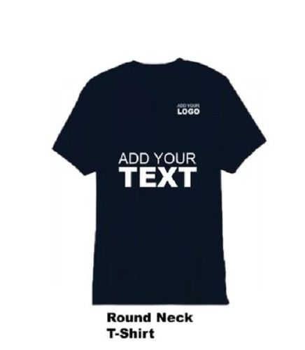 Printed Promotional Round Neck T Shirt