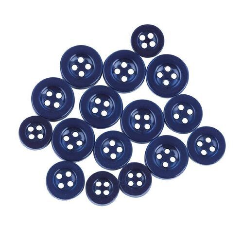 Shirt Button - Color: Blue