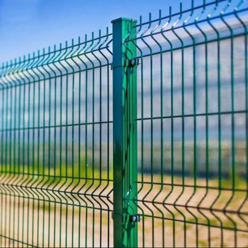 Welded Wire Mesh Fence - Durable Steel Wire Mesh, Rust Free Silver Finish | High Strength Welded Design