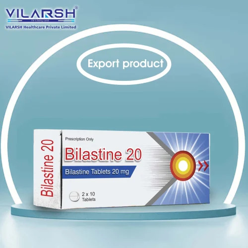 Bilastine Tablets - 20 mg | Prescription-Required Medication for Hospital and Clinic Use, Suitable for Dosage as Per Prescription