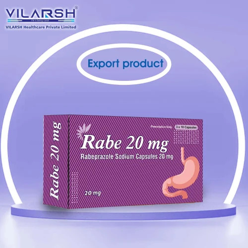 Rabeprazole Sodium Capsules - 20 Mg Dosage, For Hospital And Clinic Usage, Requires Prescription, Cool And Dry Storage