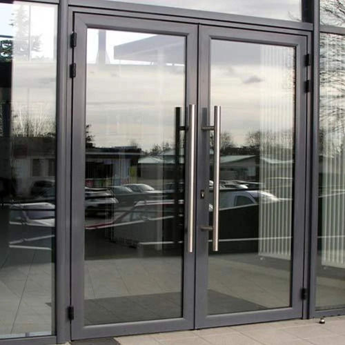 Aluminium Hinged Glass Doors - Application: Interior