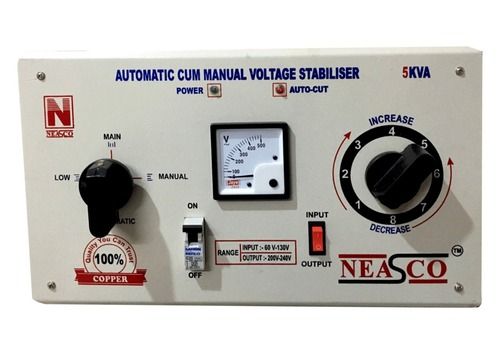 Automatic Cum Manual Voltage Stabilizer