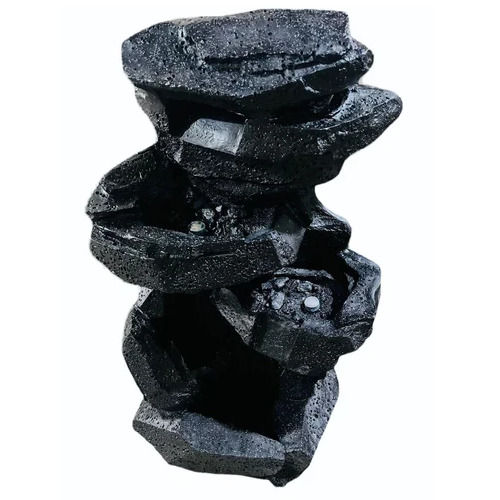 Black Brick Fiber Glass Fountain