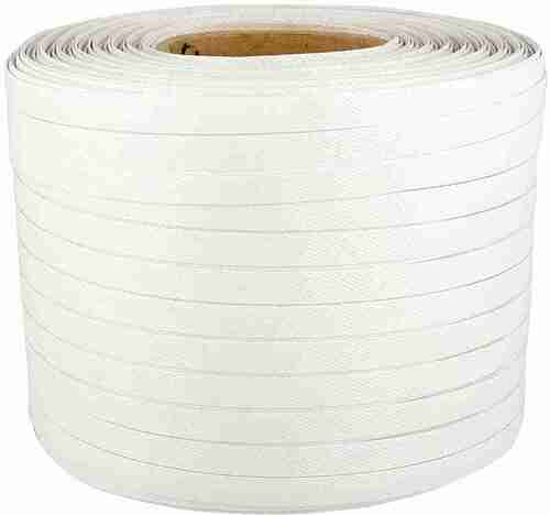 Box Strapping Roll - Premium Grade PP Material, Optimum Quality, White Color, Machine Made for Box Packaging