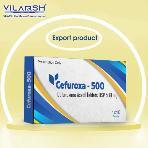 Cefuroxime Axetil Tablets USP - Hospital Use, Clinic Application | Medicine Grade, Prescription Required