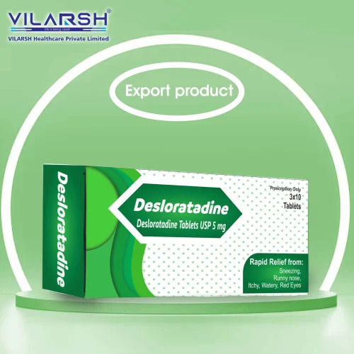 Desloratadine Tablets USP - Medicine for Hospital and Clinic Use | Prescription Required, As Per Dosage Guidelines, Tablet Form