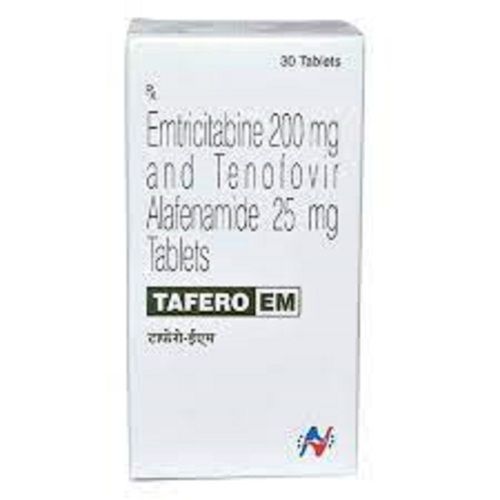 Emtricitabine 200mg and Tenofovir Alafenamide 25mg Tablets, 30 Tablets Bottle Pack